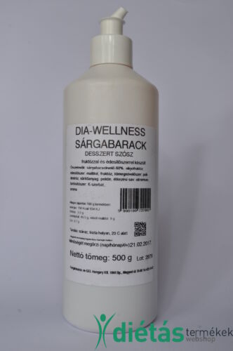 Dia-wellness Sárgabarack szósz 500 g