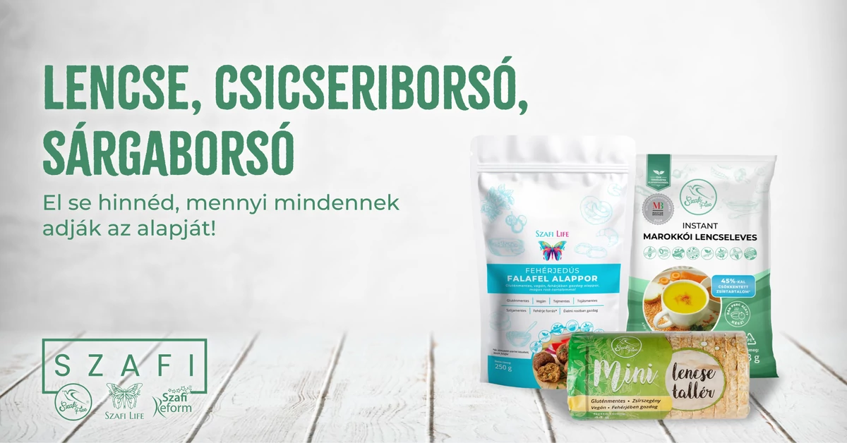 Lencse, csicseriborsó, sárgaborsó – El se hinnéd, mennyi mindennek adják az alapját!