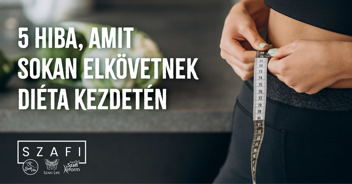 5 hiba, amit sokan elkövetnek diéta kezdetén