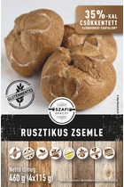 Kép 1/2 - Szafi Bakery Rusztikus zsemle 4x115g (gyorsfagyasztott) (gluténmentes)