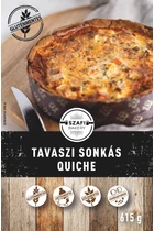 Kép 1/2 - Szafi Bakery Tavaszi sonkás Quiche 615 g (gyorsfagyasztott) (gluténmentes)
