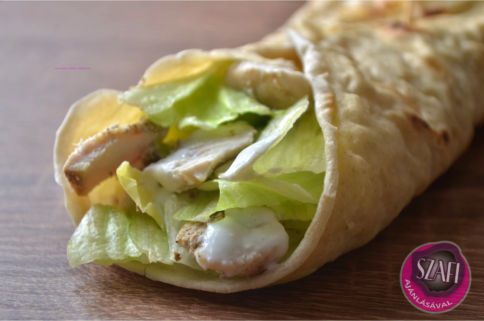 Tortilla nyílgyökérlisztből és zablisztből