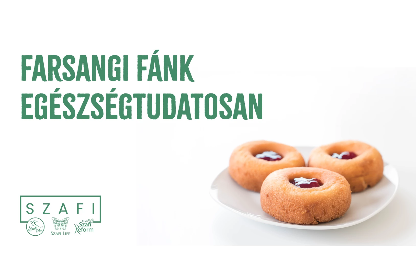 Farsangi fánk Szafi módra