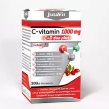 JUTAVIT C-VITAMIN 1000 C+D Duo Plus tabletta 100 db