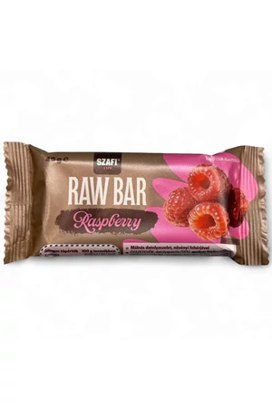 Szafi Life proteines raw bar - raspberry 40g (gluténmentes)