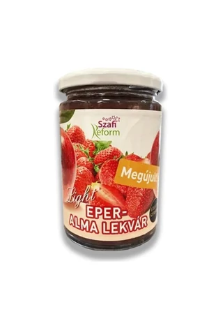 Szafi Reform Eper-alma lekvár 350 g (gluténmentes) Szafi Reform Eper-alma lekvár 350 g (gluténmentes)