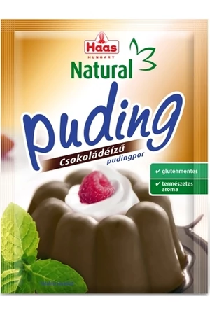 HAAS Natural Gluténmentes Csokoládé Pudingpor 44 g HAAS Natural Gluténmentes Csokoládé Pudingpor 44 g