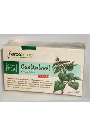 Herbatrend csalánlevél filteres tea 20 db Herbatrend csalánlevél filteres tea 20 db