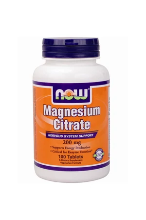Now Magnézium citrate tabletta 100db