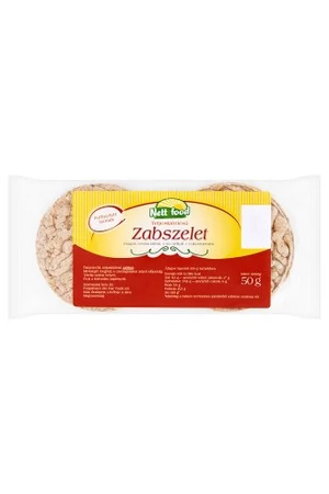 Nett food puffasztott zab tallér 50 g