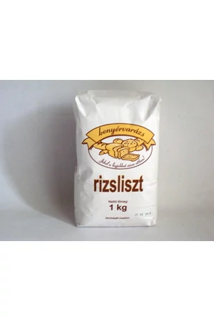 Kenyérvarázs rizsliszt gluténmentes 1 kg Kenyérvarázs rizsliszt gluténmentes 1 kg