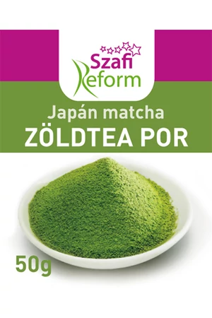 Szafi Reform Japán Matcha zöldteapor 50 g (gluténmentes)