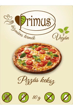 Primus paleo keksz pizzás 80 g (gluténmentes) Primus paleo keksz pizzás 80 g (gluténmentes)