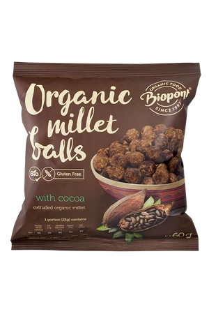 Biopont Bio kölesgolyó kakaós (gluténmentes) 60 g
