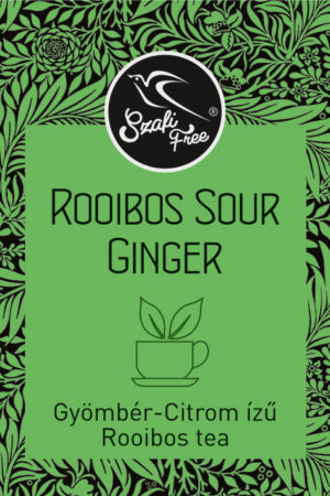 Szafi Free Rooibos Sour Ginger tea 100g