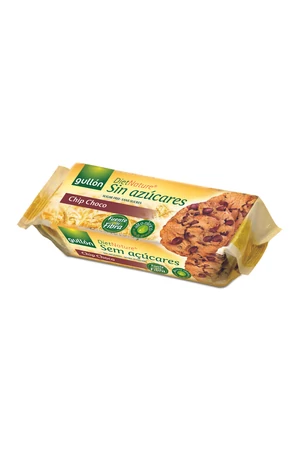 Gullon Chip Choc keksz csokoládé darabokkal (hozzáadott cukormentes) 125 g Gullon Chip Choc keksz csokoládé darabokkal (hozzáadott cukormentes) 125 g