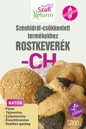 Szafi Reform Szénhidrát-csökkentett termékekhez rostkeverék 5000 g (paleo, gluténmentes)