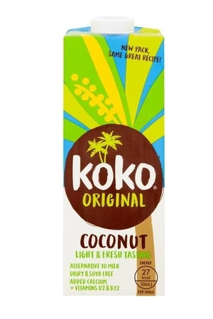 Koko kókusztej ital kálciummal és vitaminokkal 1000 ml Koko kókusztej ital kálciummal és vitaminokkal 1000 ml