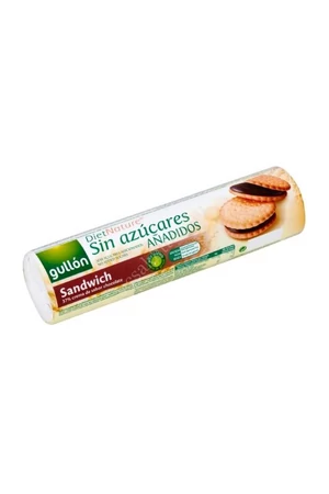 Gullon Szendvics keksz (hozzáadott cukormentes) 250 g Gullon Szendvics keksz (hozzáadott cukormentes) 250 g