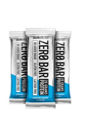 BIOTECH ZeroBar csokoládé-kókusz 50 g (gluténmentes) BIOTECH ZeroBar csokoládé-kókusz 50 g (gluténmentes)