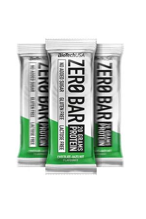 BIOTECH ZeroBar csokoládé-mogyoró 50 g (gluténmentes) BIOTECH ZeroBar csokoládé-mogyoró 50 g (gluténmentes)