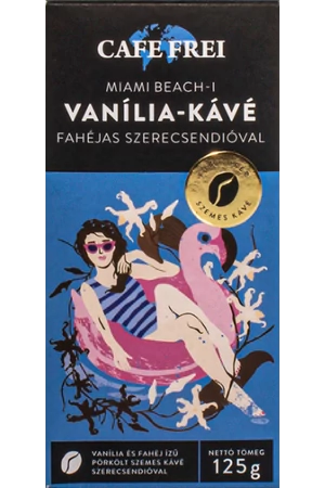 Cafe Frei Miami Beachi vanília kávé szerecsendióval 125 g