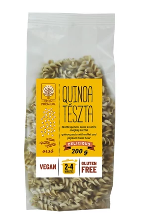 Éden Prémium quinoa tészta orsó kölessel(vegán) 200 g (gluténmentes)