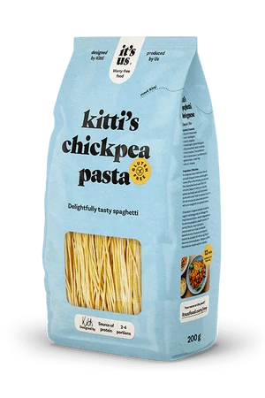 It's us Kitti's csicseriborsó spagetti 200 g (gluténmentes) It's us Kitti's csicseriborsó spagetti 200 g (gluténmentes)