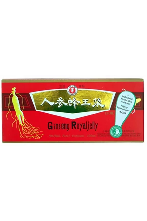 Dr. Chen Ginseng és méhpempő ivóampulla,  (immunerősítő, havi ciklus szabályozó) 10x 10 ml
