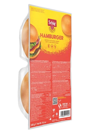 Schär gluténmentes hamburger zsemle 300 g
