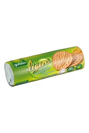Gullon Ligera NATÚR keksz (hozzáadott cukormentes) 200 g Gullon Ligera NATÚR keksz (hozzáadott cukormentes) 200 g