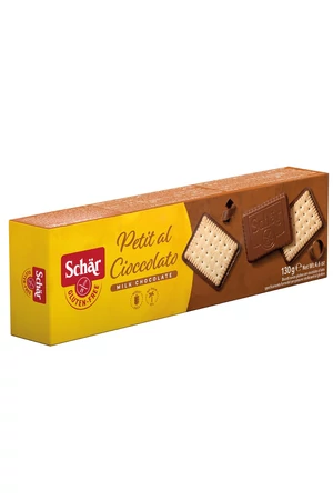 Schär Petit Chocolate Gluténmentes csokis keksz 130 g Schär Petit Chocolate Gluténmentes csokis keksz 130 g