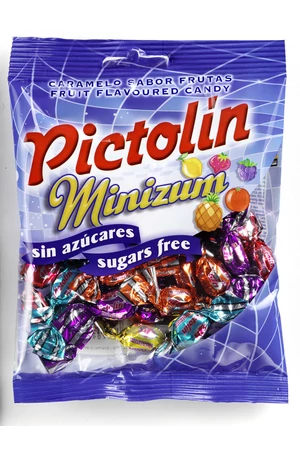 Intervan Pictolin Minizum Acidos cukor gyümölcsös (hozzáadott cukormentes) 65g (gluténmentes)