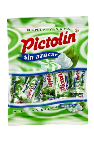 Intervan Pictolin cukor mentolos (hozzáadott cukormentes) 65g (gluténmentes)