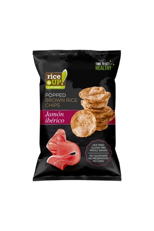 Rice Up Chips ibériai sonka ízű 60g (gluténmentes) Rice Up Chips ibériai sonka ízű 60g (gluténmentes)