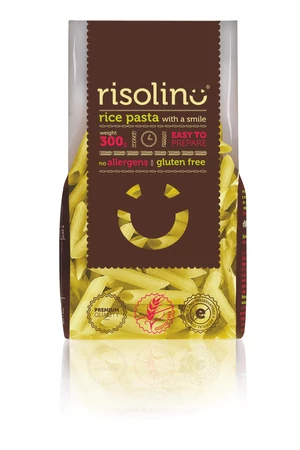 Risolino gluténmentes rizstészta Penne 300 g Risolino gluténmentes rizstészta Penne 300 g