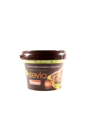 Torras Stevia HOZZÁADOTT CUKORMENTES Mogyorókrém 200 g (gluténmentes) Torras Stevia HOZZÁADOTT CUKORMENTES Mogyorókrém 200 g (gluténmentes)