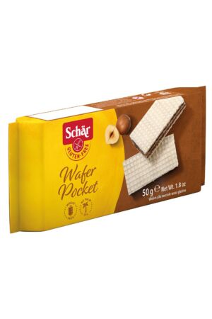 Schär Wafer Pocket gluténmentes mogyorós ostya 50 g