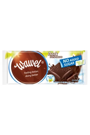Wavel hozzáadott cukormentes étcskokoládé 70% 100g Wavel hozzáadott cukormentes étcskokoládé 70% 100g