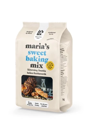 It's us Maria's sütemény lisztkeverék 500 g (gluténmentes) It's us Maria's sütemény lisztkeverék 500 g (gluténmentes)