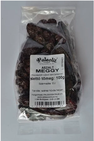 Paleolit aszalt meggy (hozzáadott cukormentes) 100 g Paleolit aszalt meggy (hozzáadott cukormentes) 100 g