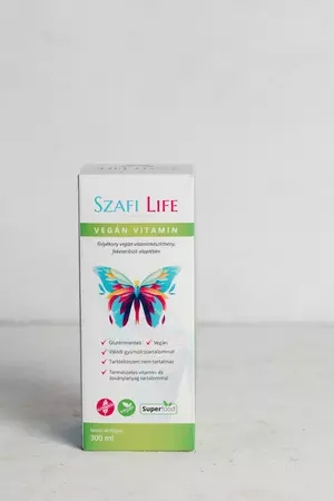 Szafi Life Vegán vitamin 300ml (gluténmentes)