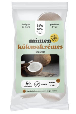 Mimen keksz töltött kókuszkrémes 150 g (gluténmentes) Mimen keksz töltött kókuszkrémes 150 g (gluténmentes)