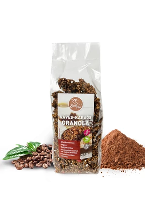 Szafi Free Kávés-kakaós granola (gluténmentes) 250g Szafi Free Kávés-kakaós granola (gluténmentes) 250g