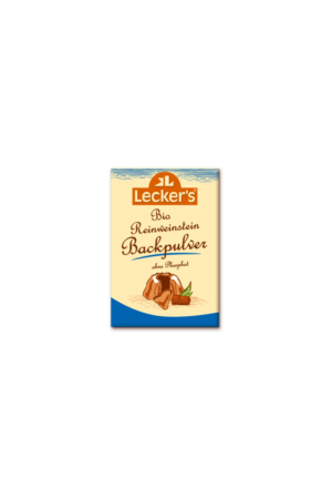 Lecker's bio borkő sütőpor (foszfátmentes) 4x21 g 84 g