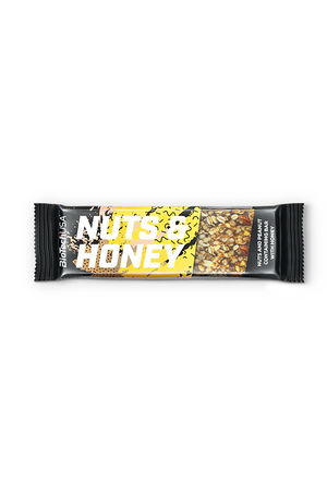 Biotech Nuts and honey szelet 35g
