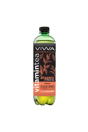 Viwa Vitamintea őszibarack ízű fekete tea 600ml (gluténmentes)