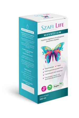 Szafi Life Magnézium 300 ml (gluténmentes)