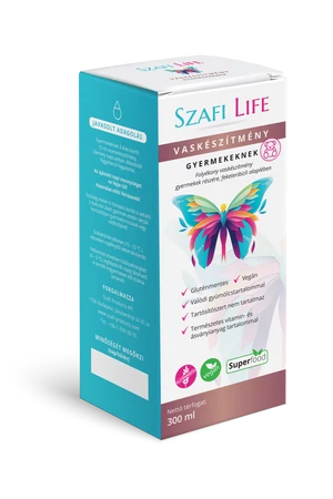 Szafi Life Vaskészítmény gyermekeknek 300ml (gluténmentes)