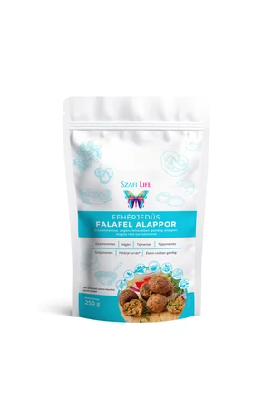 Szafi Life Fehérjedús falafel alappor (gluténmentes) 250g